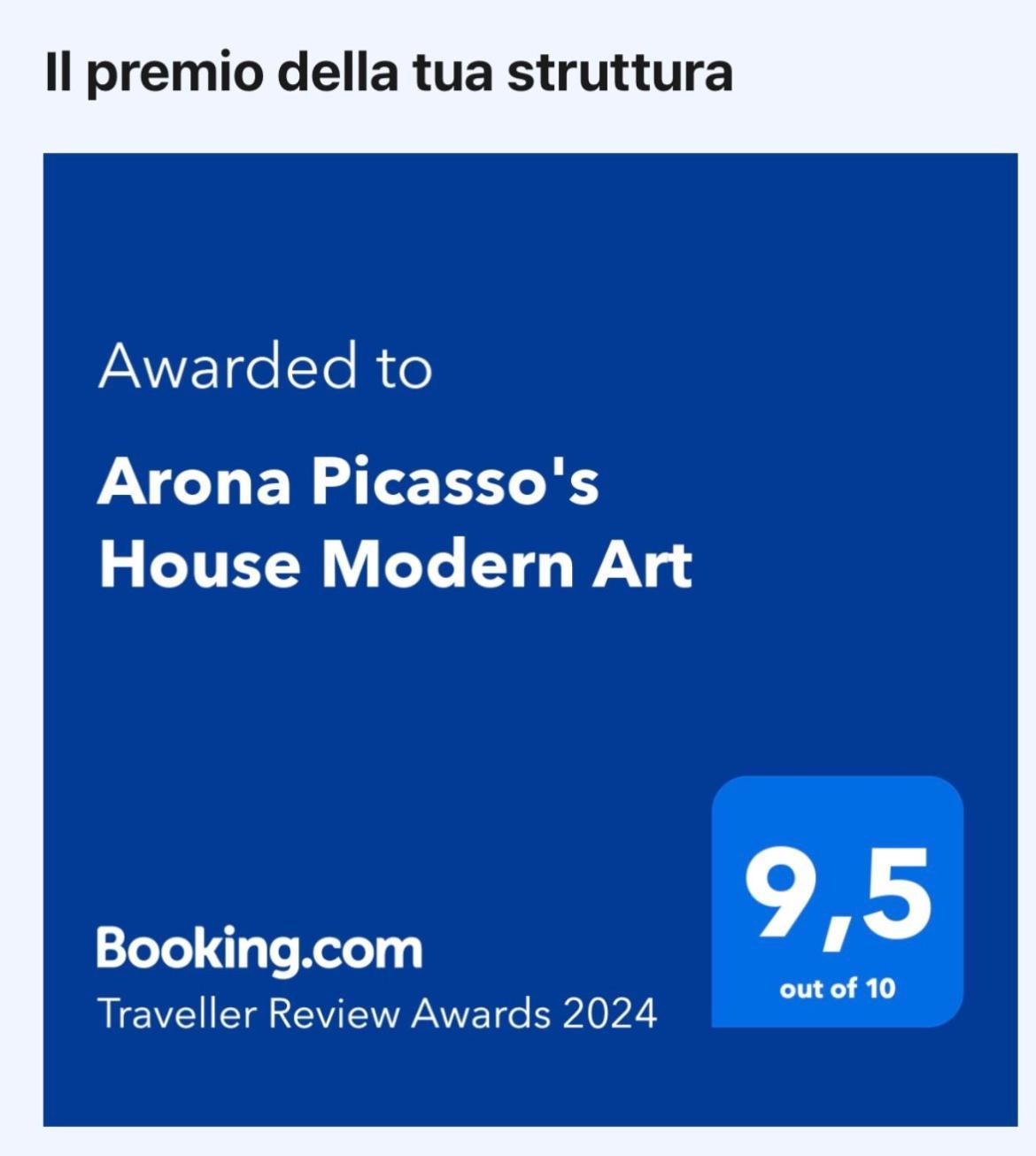 Arona Picasso'S House Modern Art Exterior foto